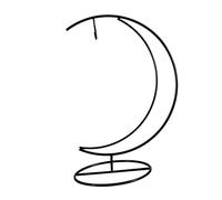 CIMAXIC 2piezas Soporte para Botellas De Diseño De Luna para Micropaisaje y Suculentas