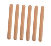 CIMAXIC 3pares Claves De Percusión De Madera para Juego De Instrumento Musical para Desarrollar El Ritmo y Musical Infantil