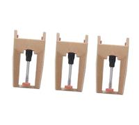 CIMAXIC 3piezas Agujas De Repuesto Para Tocadiscos Para Discos De Vinilo Resistencia Al Desgaste y Fácil Instalación