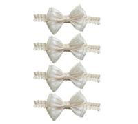 CIMAXIC 4 diademas para bebé niña: diademas con lazo para bebé niña - Tocados de moda para celebraciones y fotos familiares