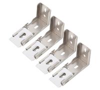 CIMAXIC 4 Soportes de Montaje para persianas Verticales - Clips de Montaje Exterior - Marco de extensión de persiana con Clip de 38 mm (1-1/2") - en Techo o Pared para el hogar