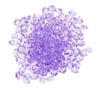 CIMAXIC 500 Piezas de Rocas de Hielo Artificiales - 0,55 x 0,43 Pulgadas, Piedras de Relleno de Cristal acrílico para jarrones - Gemas Decorativas Artificiales Transparentes para Fiestas, centros de