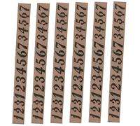 CIMAXIC 6hojas Accesorios Etéreos Para Práctica De Lengua De Pegatinas De Escalas y Notas Diseño Simple y Práctico