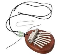 CIMAXIC 8 Dedo Pulgar Piano Diminuto Pequeños Instrumentos Dedos Instrumentos De De Juguete Piano De Dedo Mini Kalimba De Madera Dedo Kalimba Metal