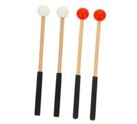CIMAXIC Accesorios para Instrumentos Baquetas para Marimbas Baquetas de Pared de Ladrillo Rojo Martillos de Sonido Baquetas de Alto Rendimiento Suministros para Instrumentos Musicales