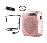 CIMAXIC Amplificador De Voz Con Micrófono Para Guía Turística Portable y Recargable Para Profesores y Entrenamientos