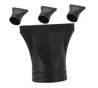 CIMAXIC Boquilla Secador Negro de Plástico Recambio 4 Piezas para Secador de Pelo Ingeniería de Precisión y Diseño Versátil Compatible Boquillas de 4-4.8 Cm