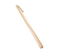 CIMAXIC Calzador de Zapatos de Madera de Haya Mango Largo 50 Cm, Elevador Portátil para Personas Mayores y Embarazadas, Herramienta Práctica para Poner Zapatos sin Agacharse