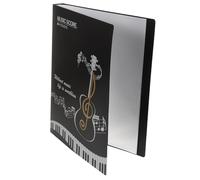 CIMAXIC Carpeta De Partituras Encuadernación Suministros De Música Para Estudiantes y Músicos
