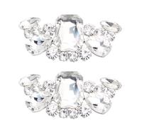 CIMAXIC Clip para Zapatos de Boda con Adorno de Forma Especial, Hebilla Decorativa para Mujer, Accesorio Brillante para Embellecimiento Instantáneo en Bodas y Vida Diaria