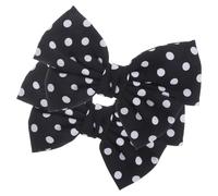 CIMAXIC Clips para Zapatos de Boda Lazo Vintage Negro Puntos, 2 Piezas, Adornos Decorativos Reutilizables para Tacones Altos, Sandalias y Botas, Accesorios para Novias y Fiestas