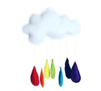 CIMAXIC Colgante De Colgante De Arcoíris y De Lluvia Adorno Para Tienda De Campaña Para Dormitorio Infantil