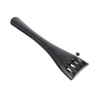 CIMAXIC Cordal Para Violonchelo De Aleación De Aluminio Duradero Color Ébano Cuerdas De Tracción De Instrumento Musical Para Practicar y Tocar