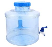 CIMAXIC Cubo de Agua Portátil para Acampar de 7.5 Litros Grifo Rápido y Gran Capacidad, Material Pp Resistente para Uso Diario y Camping