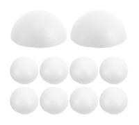 CIMAXIC de Hemisferios de de Color Fáciles de Cortar y Pegar 10 Piezas para Manualidades para Decorar Fiestas y Árboles de Navidad