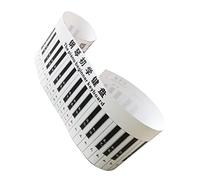CIMAXIC De Piano De Escritorio Calcomanías Práctica De Notas Resistente y Duradero