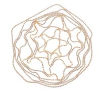 CIMAXIC Diadema Cadena Cabeza Gemas de Imitación Dorados, Accesorio Elegante y Delicado para Boda o Compromiso, Joya Decorativa para Mujer