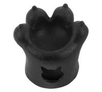 CIMAXIC Difusor de aceites Esenciales de cerámica - Portavelas con Forma de Pata de Gato Hueca - Calentador de aceites de aromaterapia para SPA, hogar, Fiestas y decoración de San Valentín, Color