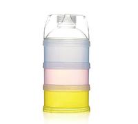 CIMAXIC Dispensador De Leche En Polvo Para Bebé Contenedor Apilable De Dosificador De Almacenamiento De Snacks Colorido y Práctico