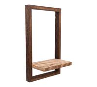 CIMAXIC Estante de Madera para Plantas de Pared, estantes flotantes Modernos para Plantas de Interior y macetas, Soporte Colgante Decorativo para para Dormitorio, Cocina y recibidor.