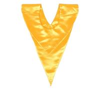 CIMAXIC Estola coral en forma de V con cruz bordada, bufanda clerical de satén para iglesia, coro y eventos religiosos - Accesorios para sacerdotes