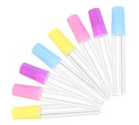 CIMAXIC Estuche Transparente de Plástico para Guardar Agujas de Coser y Palillos, 8 Unidades, Adecuado para Manualidades y Costura Portátil