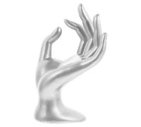CIMAXIC Expositor de Modelos de Mano en Resina para Anillos y Collares, Soporte Compacto y Ligero Diseño Simple Adecuado para Uso Personal y Tiendas de Joyería