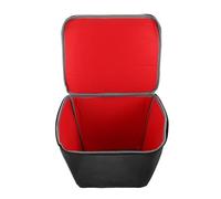 CIMAXIC Forro Engrosado para Cesta de Bicicleta Forro de Cesta de Ciclismo PU Esponja Negro 33x27x25cm a Prueba de Polvo Fácil Instalación de Bicicleta y Triciclo Compras y Trayectos