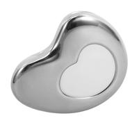CIMAXIC Herramienta de Masaje Facial de Acero Inoxidable, Raspador Portátil y Conveniente para Uso en Casa y Viajes, Diseño en Forma de Corazón para Rejuvenecer la Piel