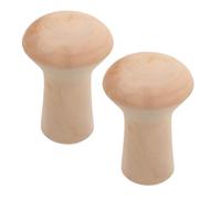 CIMAXIC Herramientas Aptos para Creación Artística de Madera para Forma Cerámica Diseño Único de Hongo, Moldes para Arcilla, Uso Prolongado y en Cualquier Lugar