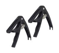 CIMAXIC Juego de 2 Capos para Guitarra Acústica con Resorte Ajustable para Músicos de Música Folk Y Country