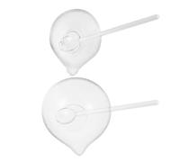 CIMAXIC Juego de Tazón y Espátula de Vidrio para Mezclar Mascarillas Faciales, Fácil Monitoreo de Ingredientes y Minimizar Derrames en Tratamientos Faciales