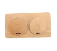 CIMAXIC Kids Orff Castanets Instrumentos Musicales De Madera Para Educación Temprana Instrumentos De Ritmo Artesanal Juguetes Musicales Montessori Música Juguetes