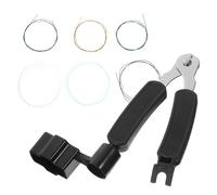 CIMAXIC Kit Completo Para Cambiar Cuerdas De Guitarra Herramientas De Reparación Cortador De Cuerdas Enrollador De Para Guitarra Eléctrica y Acústica