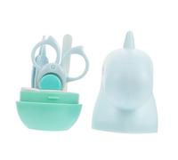 CIMAXIC Kit De Cuidado De Uñas Para Bebés 4pcs Tijeras Para Uñas Pinzas De Metal Ergonómicas Para Recién Nacidos y Bebés