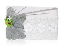 CIMAXIC Libro de Inicio de sesión de Bodas Wedding Decoration Wedding Dress Ramos de Novia decoración de Fiesta Guest Book Libro de visitas de Boda Libro de firmas de Negocios pedrería