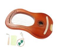 CIMAXIC Lira De Arpa De Estilo Arpa Instrumento De Cuerda Madera Sonido Duradero