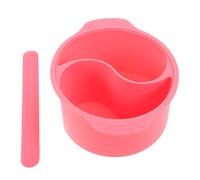 CIMAXIC Máquina de Cera para Depilación Reutilizable Barra Mezcladora con Cuenco de Silicona Rosa de 400ml para Salones y Spas Ocupados