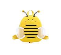 CIMAXIC Mochila Saco Niña Pequeña y Adorable Diseño de Abeja en Lona Amarilla, Mochila Escolar Infantil para Celebración y Uso Diario