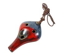 CIMAXIC Ocarina De 6 Agujeros Los Practican Ocarina Mini Ocarina Principiantes Practican Ocarina Instrumento De Viento Ocarina Cerámica Portátil De 6 Orificios Porcelana Blanca