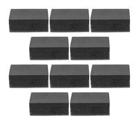 CIMAXIC Paños Desechables para Lustrar Zapatos Negros, Betún para Botas, Diseño Plástico y Restaurador de Brillo Adecuado para Oficina y Negocios, Pack de 10 Unidades