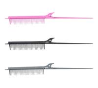 CIMAXIC Peine de Fibra de Carbono 3piezas para Peluquería Profesional Diseño Antienredos y Antitirones Adecuado para Uso Personal y Corte de Cabello
