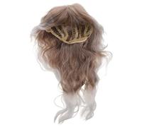 CIMAXIC Pelucas ombré para Hombre, Peluca Larga Ondulada Estilo Mullet para Fiesta temática Disco de los 70, Peinado Estilo rockero de los 80 para Mujeres, Hombres, Fiestas, Bares y Disfraces.