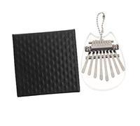 CIMAXIC Piano De Dedo Transparente De 8 Teclas Mbira Mini Ideal Para Niños y Adultos