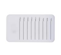 CIMAXIC Plataforma Extensiones para de Acrílico Injerto de Superficie Pestañas Lisa para Sostener en y de Belleza Aplicación Profesional