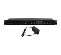 CIMAXIC Procesador de Audio Digital Mic4 para Karaoke y Conferencias | Ecualizador Vocal Preamplificador Integrado, Conexión Directa al Ordenador, Ajustes por Panel o Pedal, Negro