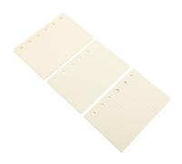 CIMAXIC Recambios para Cuaderno de Notas A7 - Pack de 3 Libretas con Papel de de Notas, Hojas Sueltas Perforadas para Escritura Cómoda y Organización en Journaling