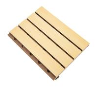 CIMAXIC Tablero De Absorción De Sonido Perforado En Madera Absorción De Aislamiento Acústico Absorbente Acustico Muro Hogar Paredes Pared Insonorizada Insonorizar Prueba De Sonido Oficina
