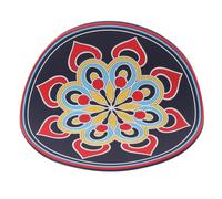 CIMAXIC Tapete Para Cuenco De Almohadilla Budista Tapete Protector Cojín Religioso Redondo