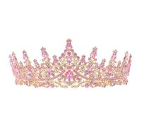 CIMAXIC Tiaras de princesa para mujer - de graduación de cristal - Diadema de reina real - Tocados de novia para boda, baile de graduación, concurso de belleza, disfraz de, fiesta de cumpleaños,